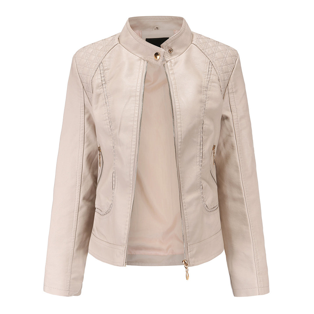 Berg-Feldt | Elegante Lederjacke Mit Modernem Schnitt