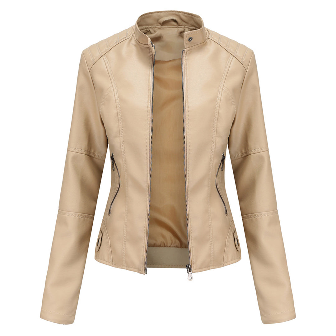 Berg-Feldt | Stylische Leder Damenjacke