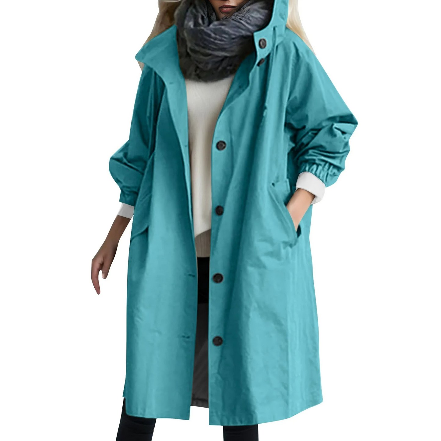 Berg-Feldt | Trench-coat à capuche coupe-vent pour femme