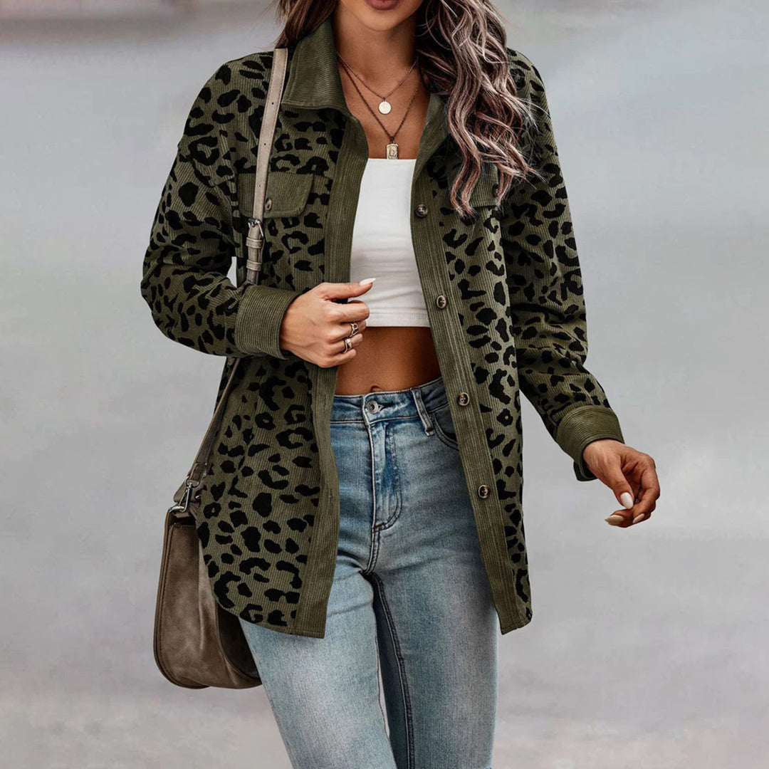 Berg-Feldt | Trendige Leopardenjacke