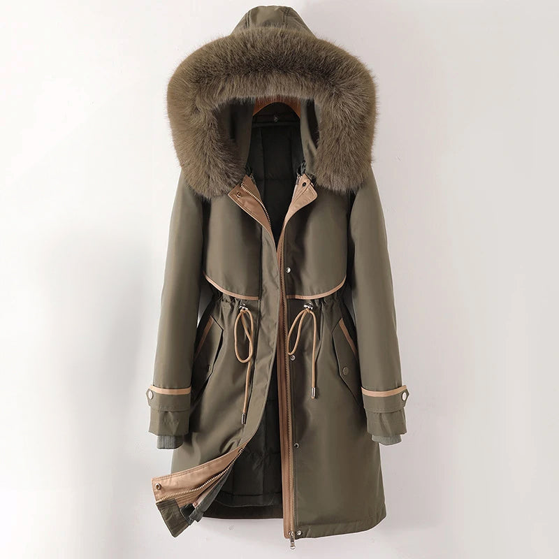 Berg-Feldt | Doudoune d'hiver chaude matelassée à capuche pour femme