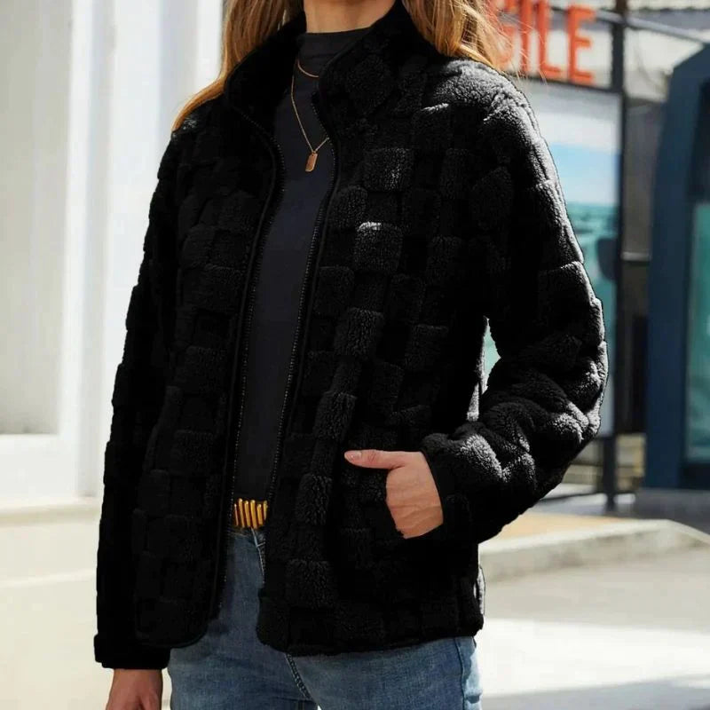 Berg-Feldt | Super Weiche Kurze Fleecejacke für Den Herbst