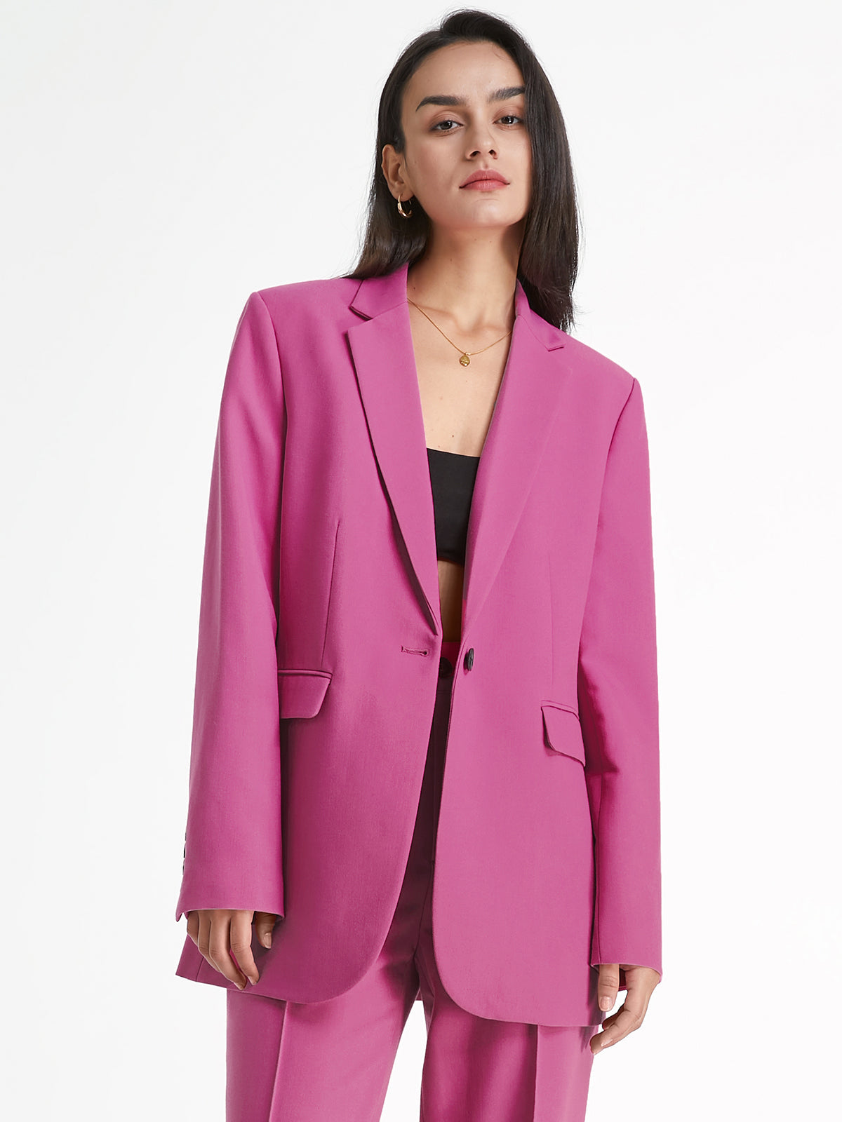 Blazer Avelena pour femme avec fermeture boutonnée