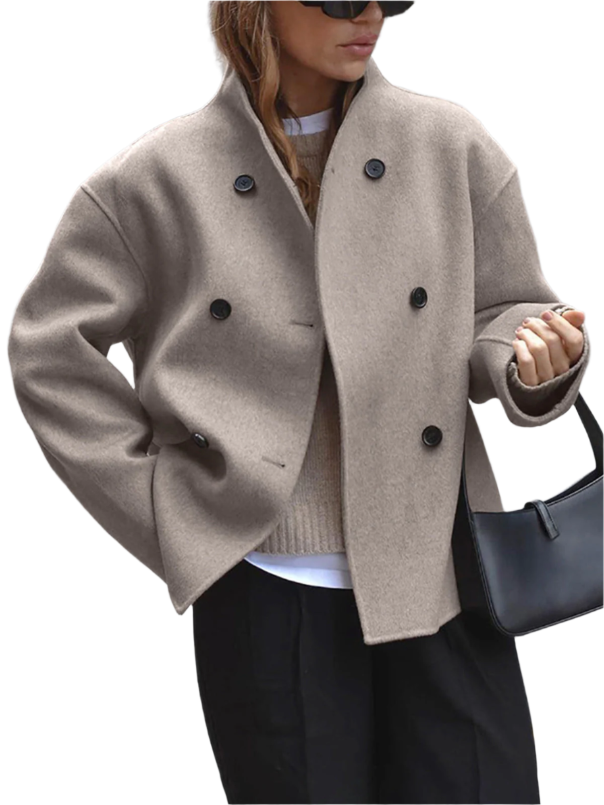 Berg-Feldt | Manteau intemporel en mélange de laine pour femme