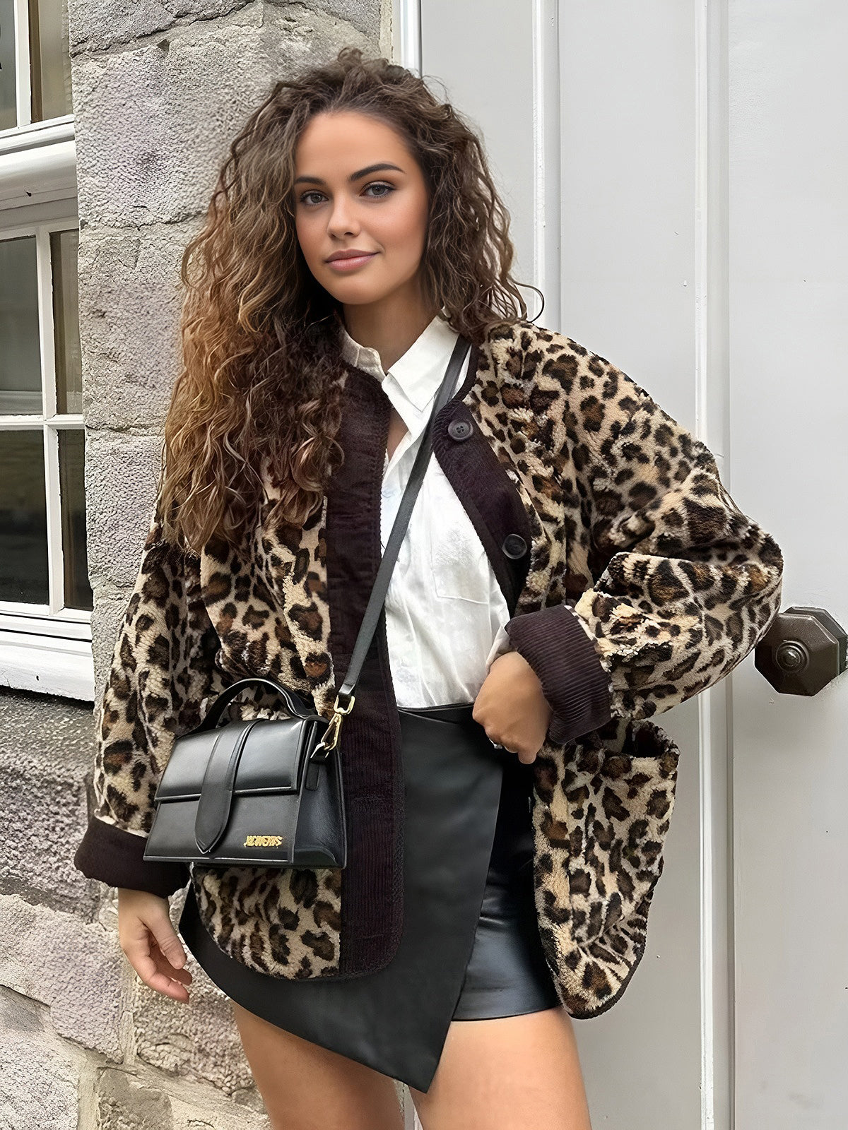 Berg-Feldt | Jacke - Lockere Passform - Knopfverschluss - Gerippte Kanten - Weich & Bequem - Lässiger Stil