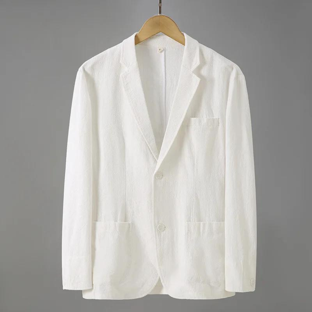 AYSEL : Blazer droit en lin