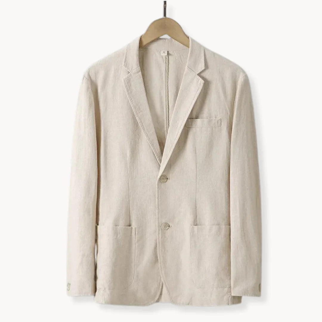 AYSEL : Blazer droit en lin