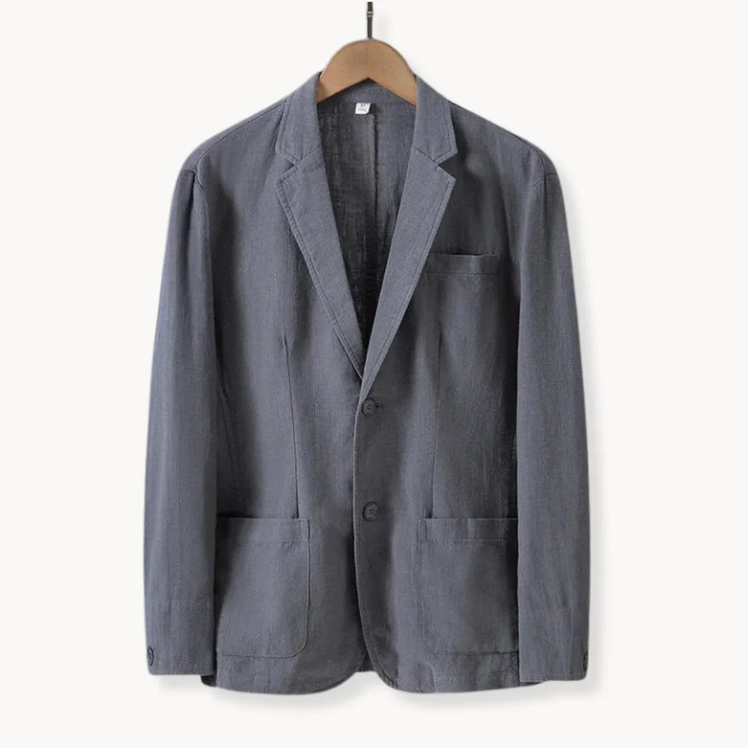 AYSEL : Blazer droit en lin