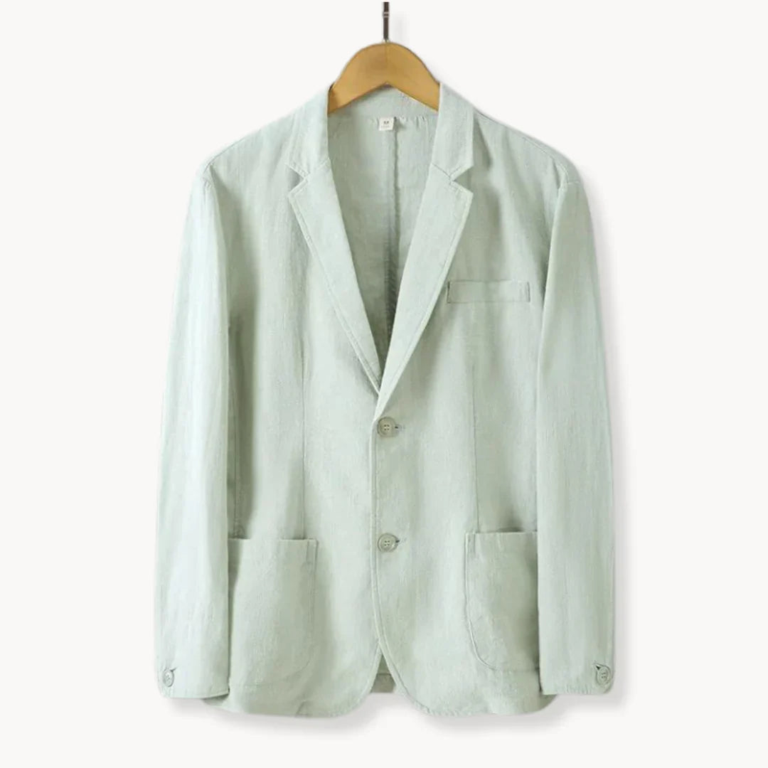 AYSEL : Blazer droit en lin
