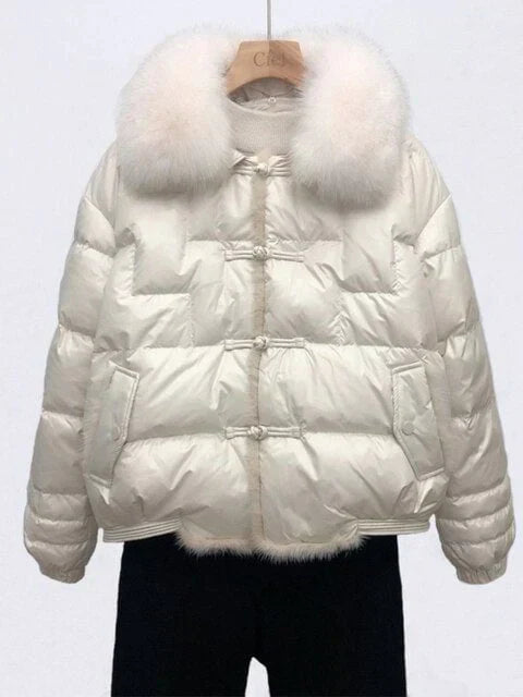 Berg-Feldt | Lockere Pufferjacke - Warm & Vintage