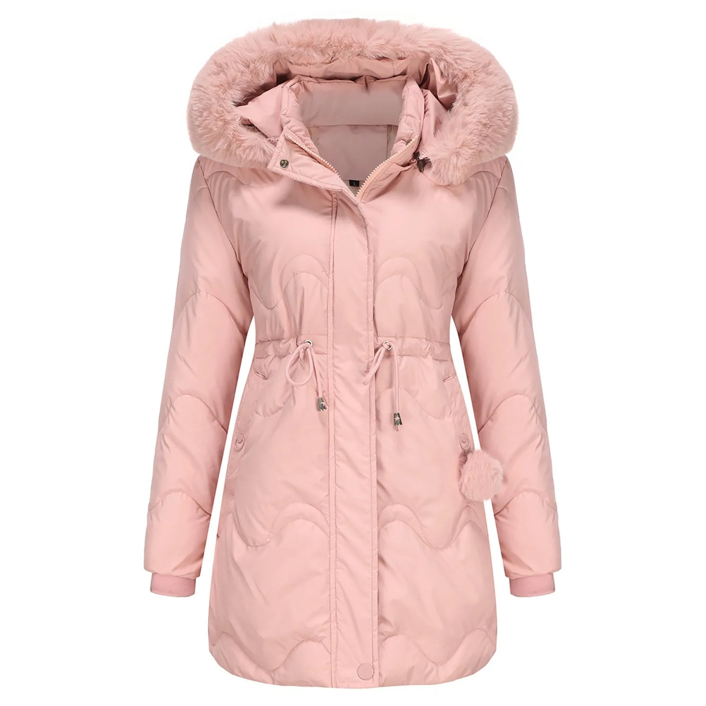Berg-Feldt | Fleece gefütterte Winterjacke mit weichem Kragen