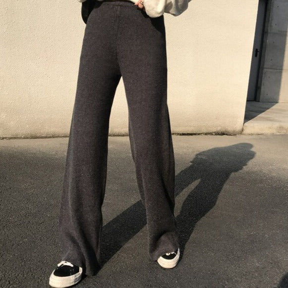 Pantalon en maille AURELIA