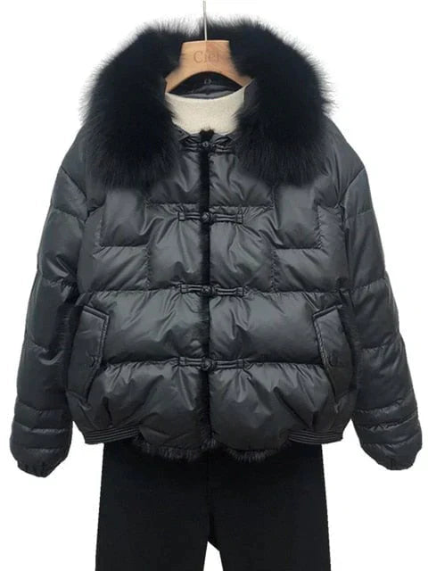 Berg-Feldt | Lockere Pufferjacke - Warm & Vintage