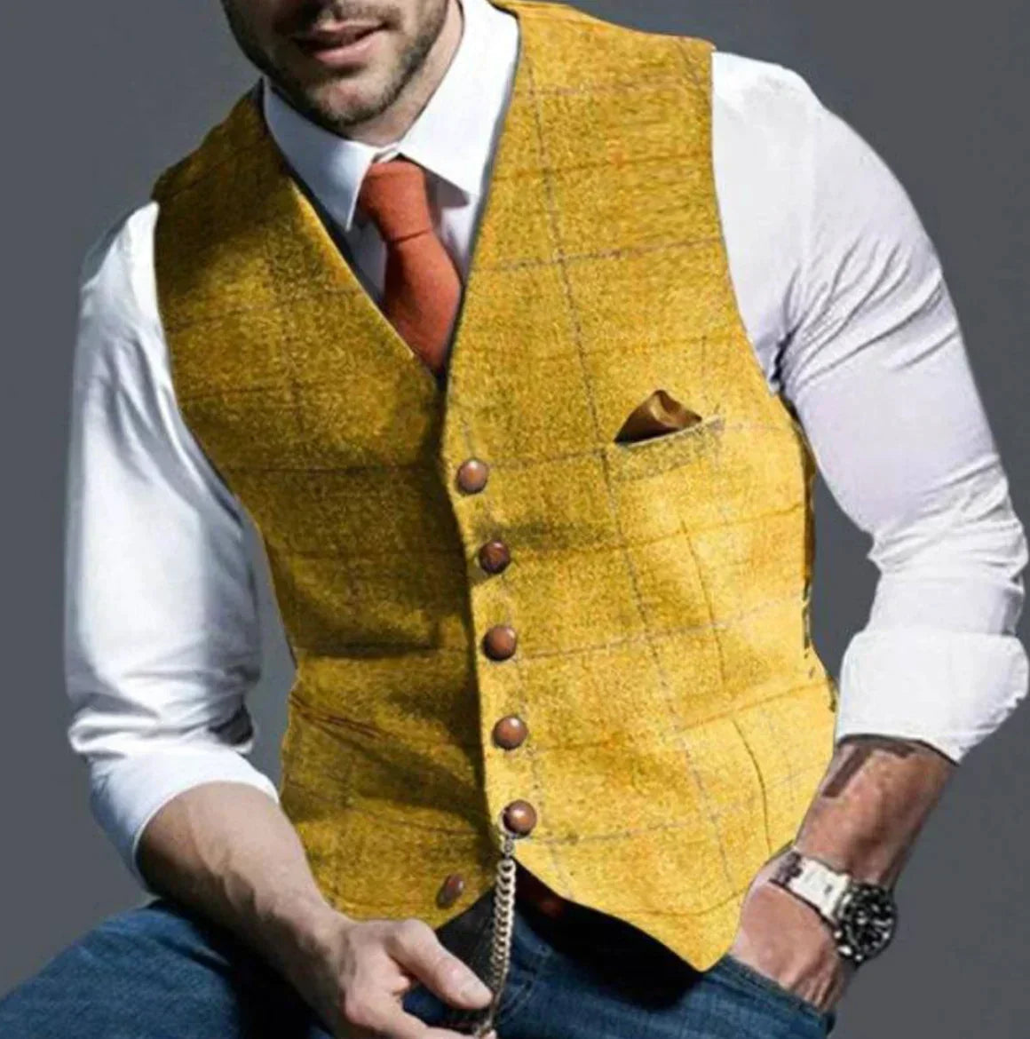 Berg-Feldt | Elegantes Weste für Männer, Vielseitig & Modern