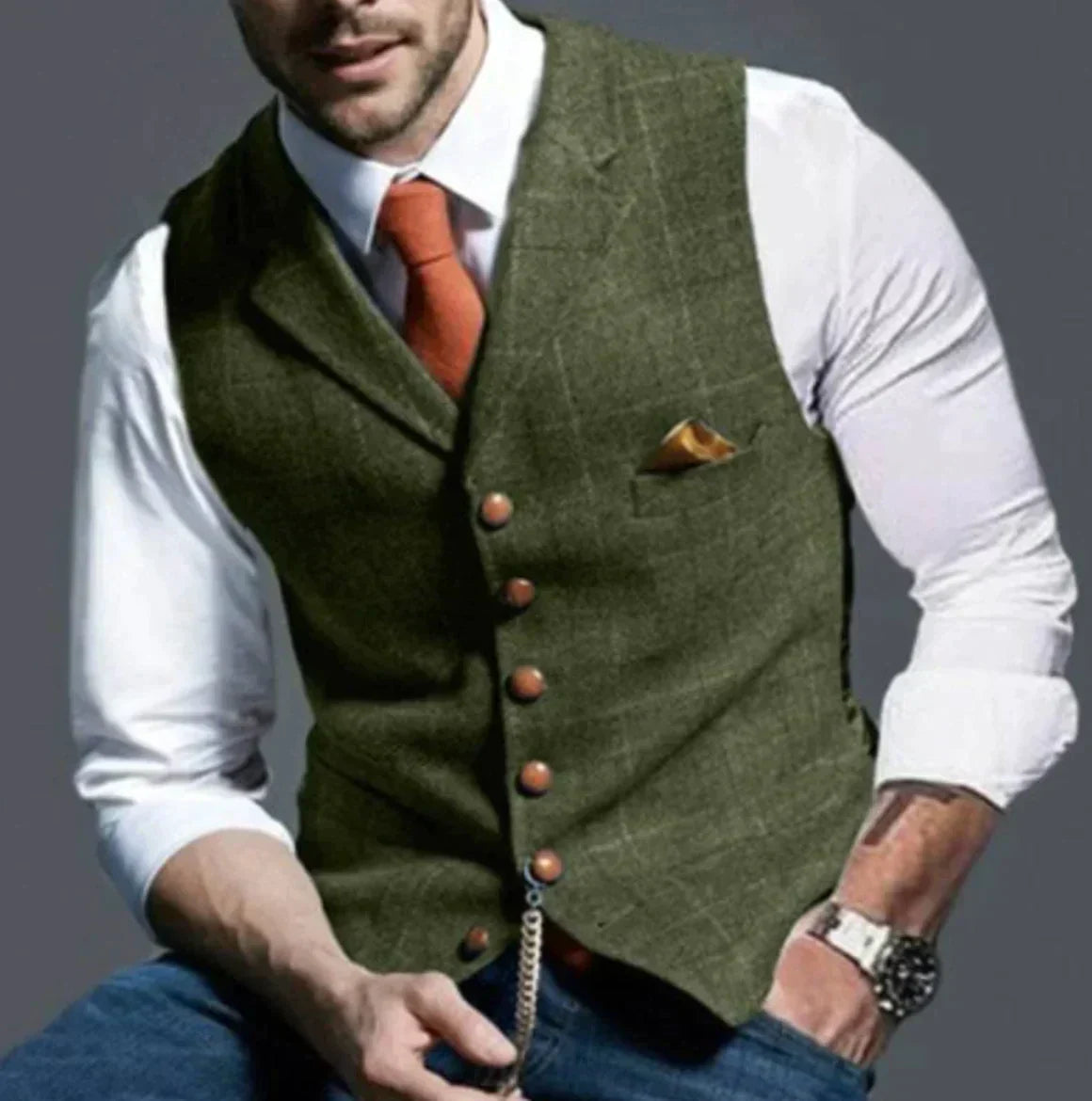 Berg-Feldt | Elegantes Weste für Männer, Vielseitig & Modern