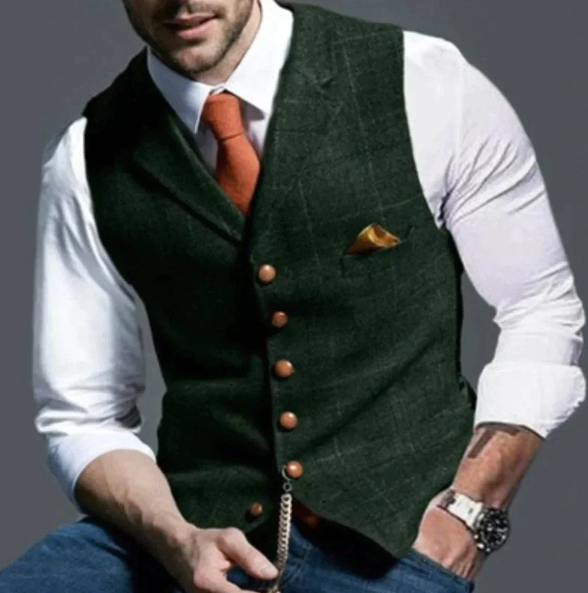 Berg-Feldt | Elegantes Weste für Männer, Vielseitig & Modern