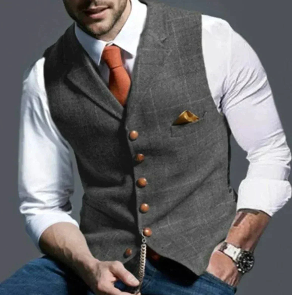 Berg-Feldt | Elegantes Weste für Männer, Vielseitig & Modern