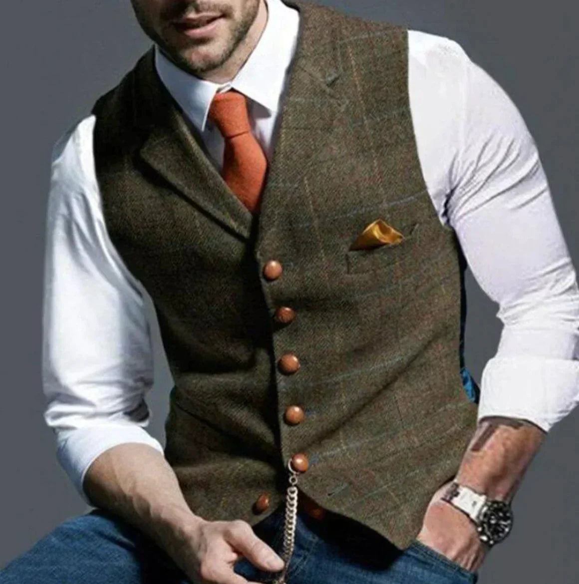 Berg-Feldt | Elegantes Weste für Männer, Vielseitig & Modern