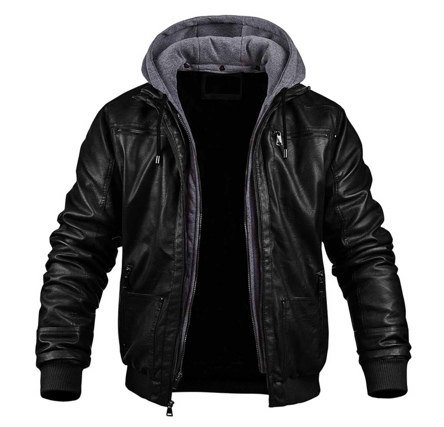 Berg-Feldt | Klassische Leder-Winterjacke