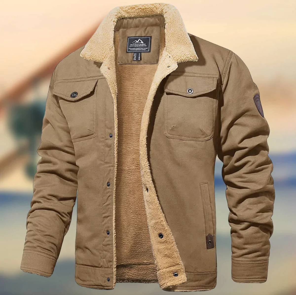 Berg-Feldt | Elegante Warme Alltagsjacke