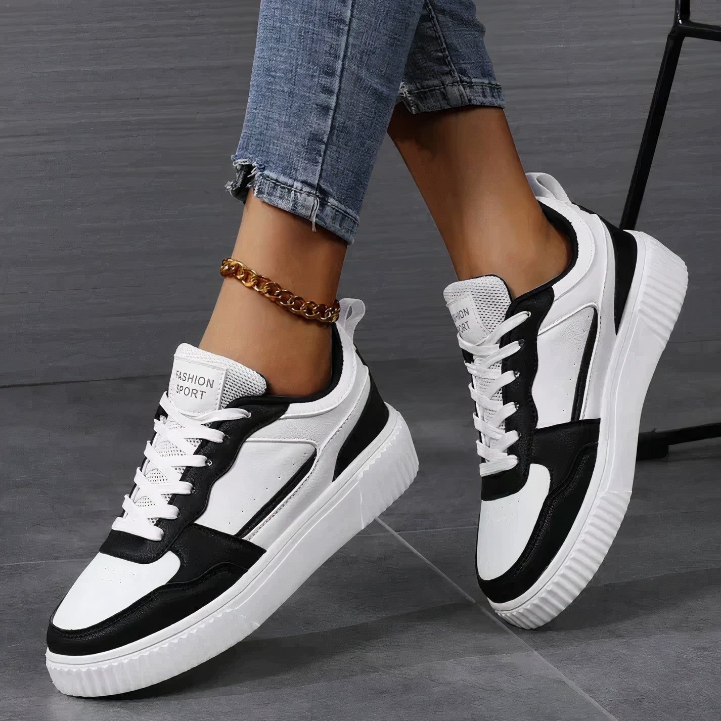 Baskets femme : stylées et confortables - Modèle Kera
