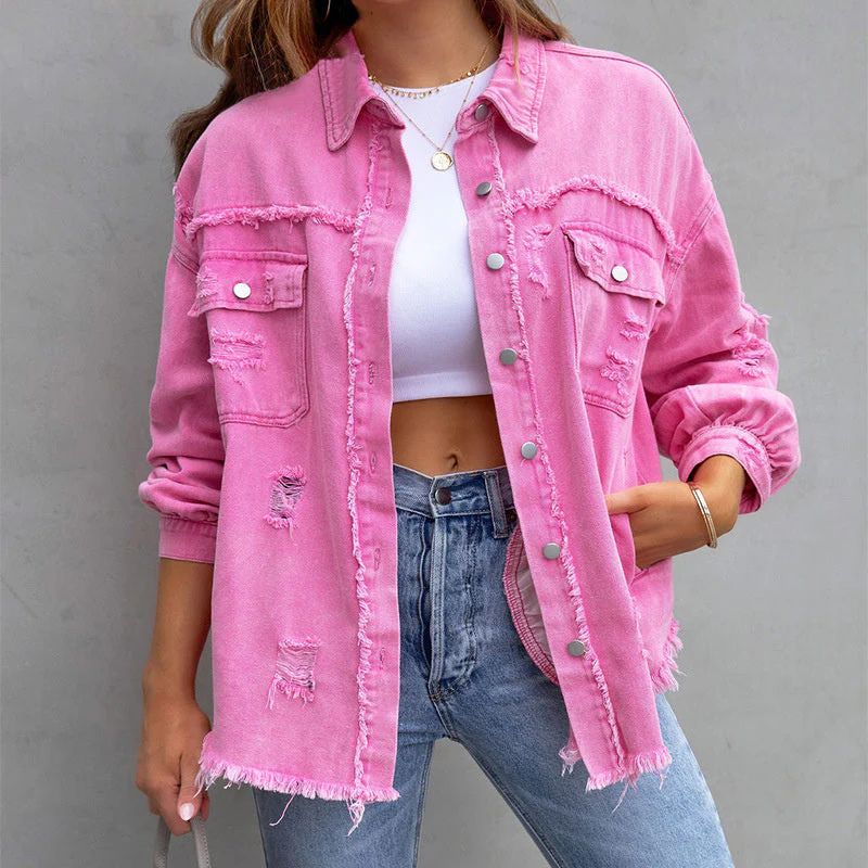 Veste en jean femme au style tendance - Billie