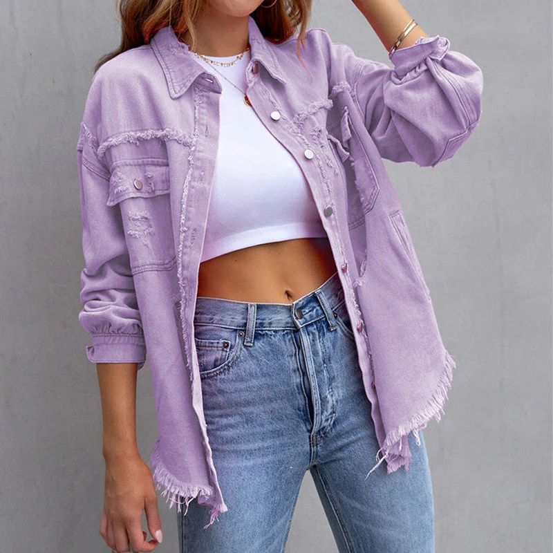 Veste en jean femme au style tendance - Billie