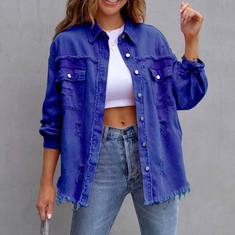 Veste en jean femme au style tendance - Billie