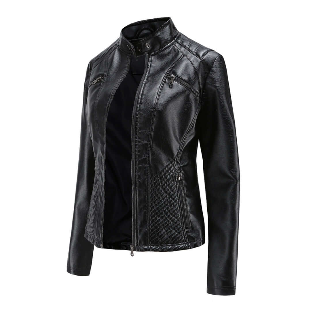 Berg-Feldt | Veste en cuir pour femmes au look intemporel et élégant
