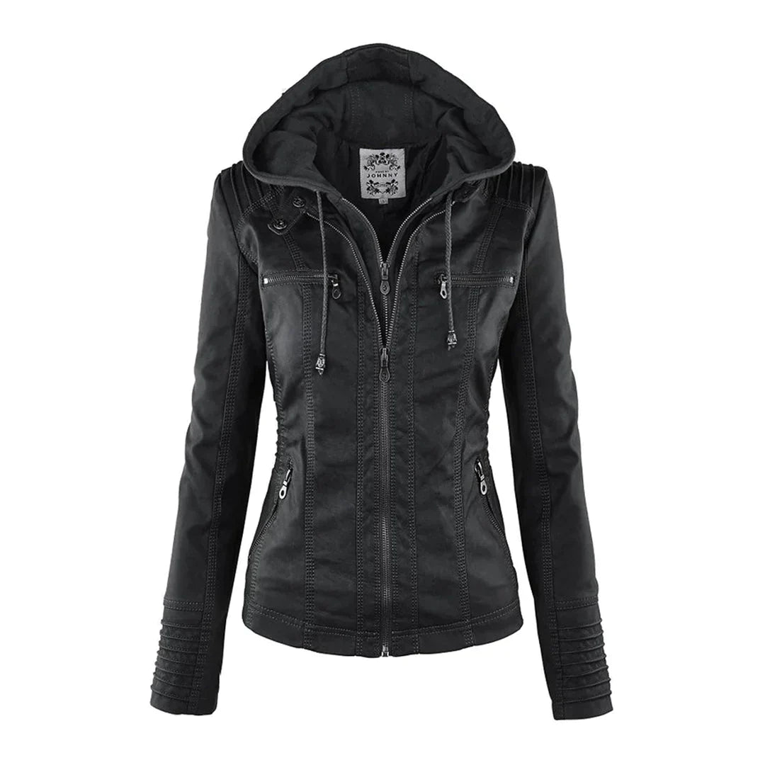 Berg-Feldt | Stilvolle Motorradjacke mit Kapuze