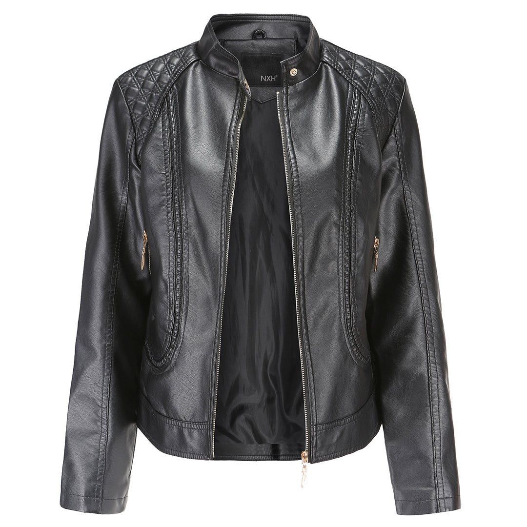 Berg-Feldt | Elegante Lederjacke Mit Modernem Schnitt