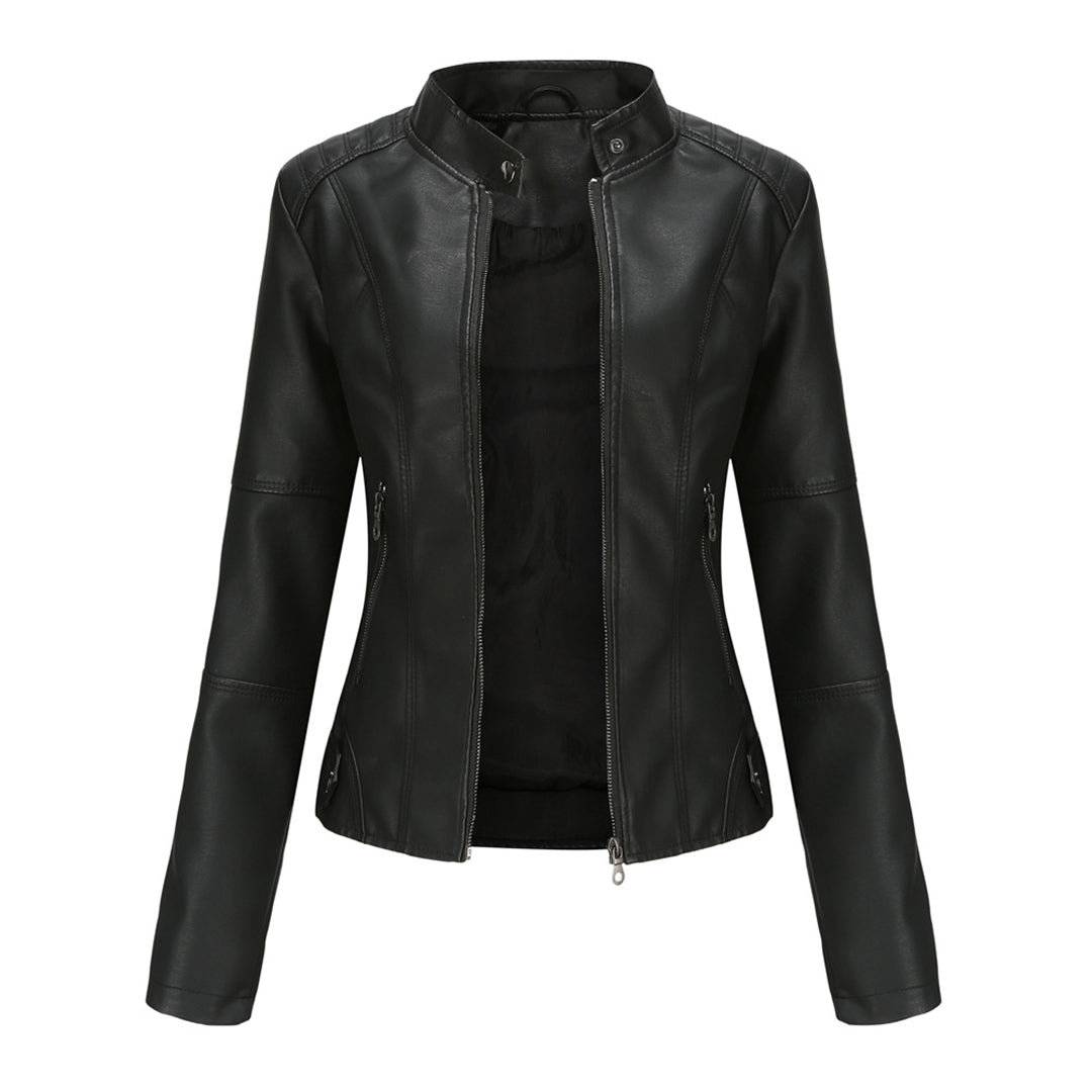 Berg-Feldt | Stylische Leder Damenjacke