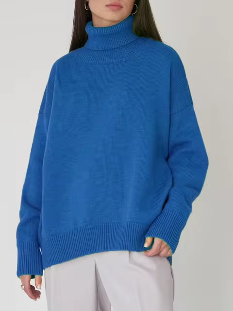 Berg-Feldt | Rollkragenpullover mit lockerer Passform