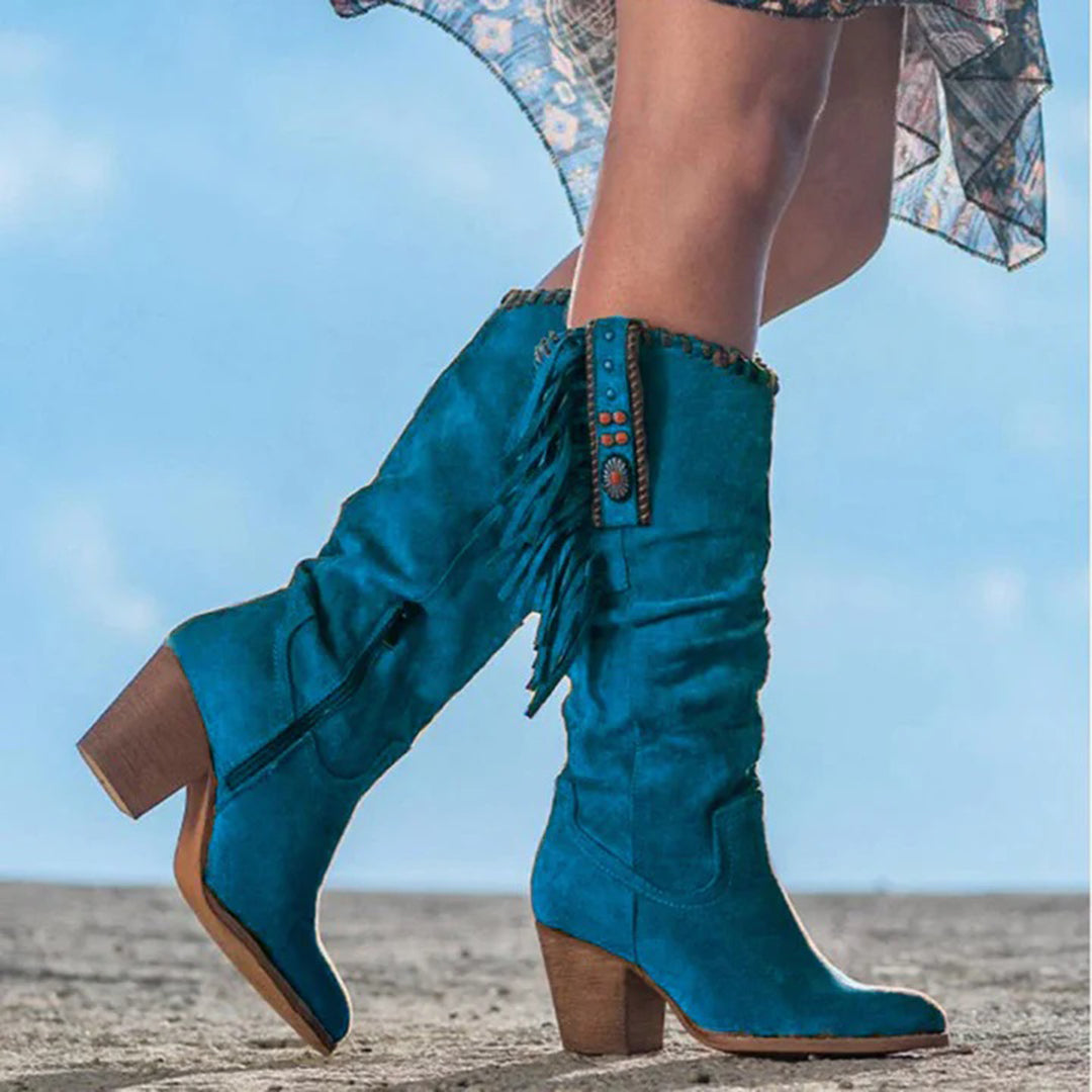 Bottes de cowboy bohème-chic DELILAH