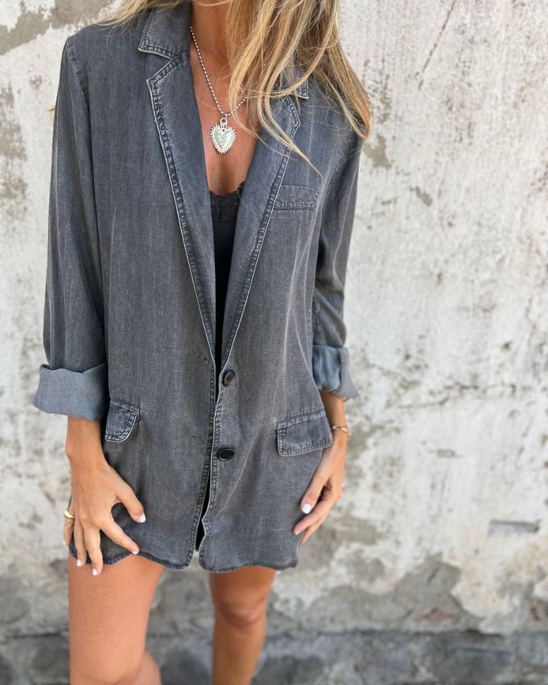 Berg-Feldt | Lässiger Denim Blazer