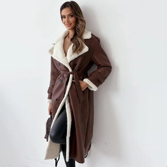 Berg-Feldt | Eleganter Langer Wintermantel für Damen
