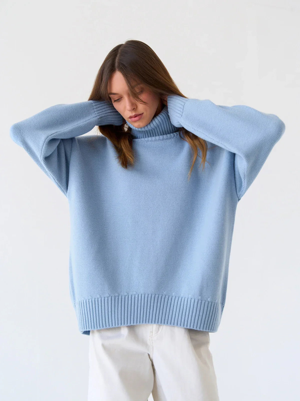 Berg-Feldt | Rollkragenpullover mit lockerer Passform