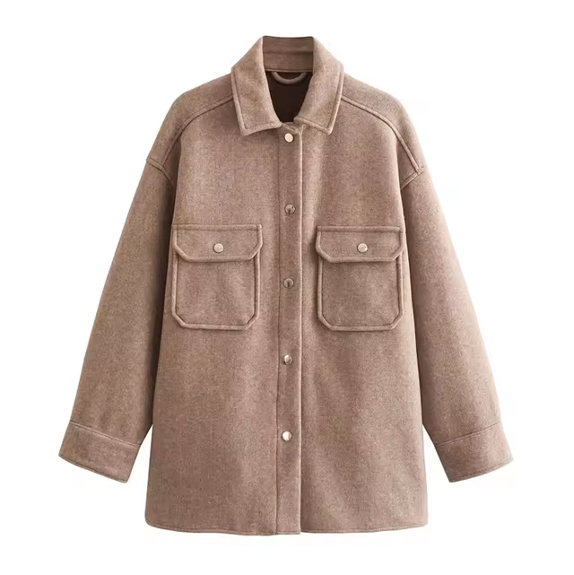 Berg-Feldt | Damen Wollhemdjacke