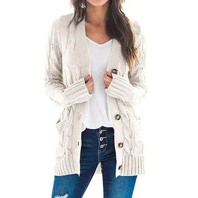 Cardigan femme avec poches
