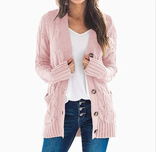 Cardigan femme avec poches
