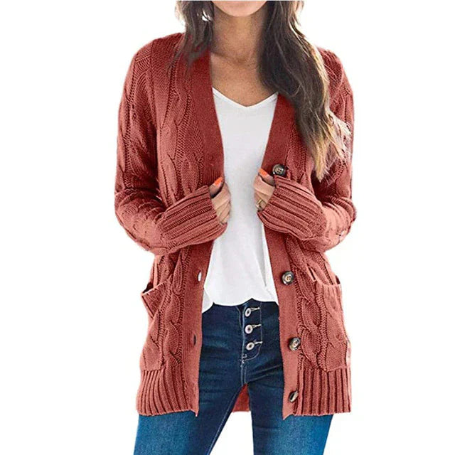 Cardigan femme avec poches