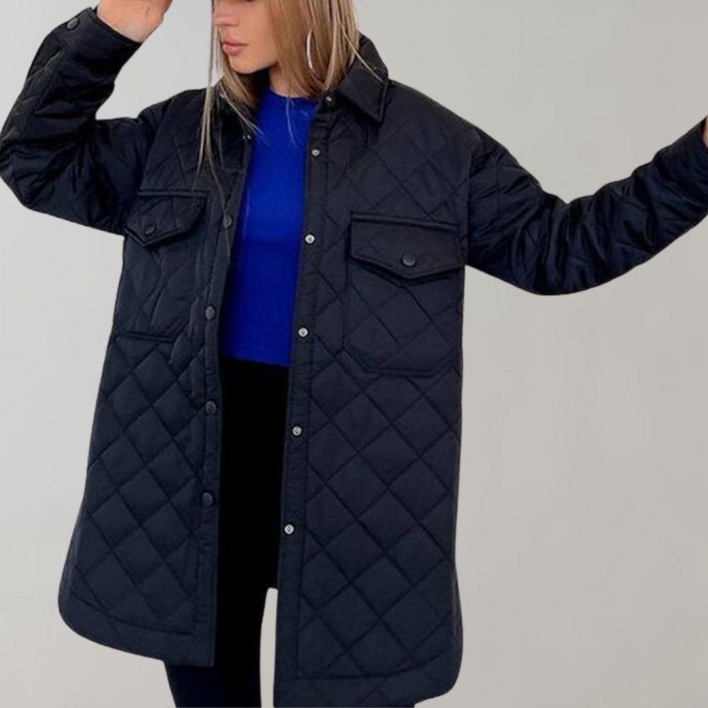 Berg-Feldt | Stilvolle lange Herbstjacke für Frauen