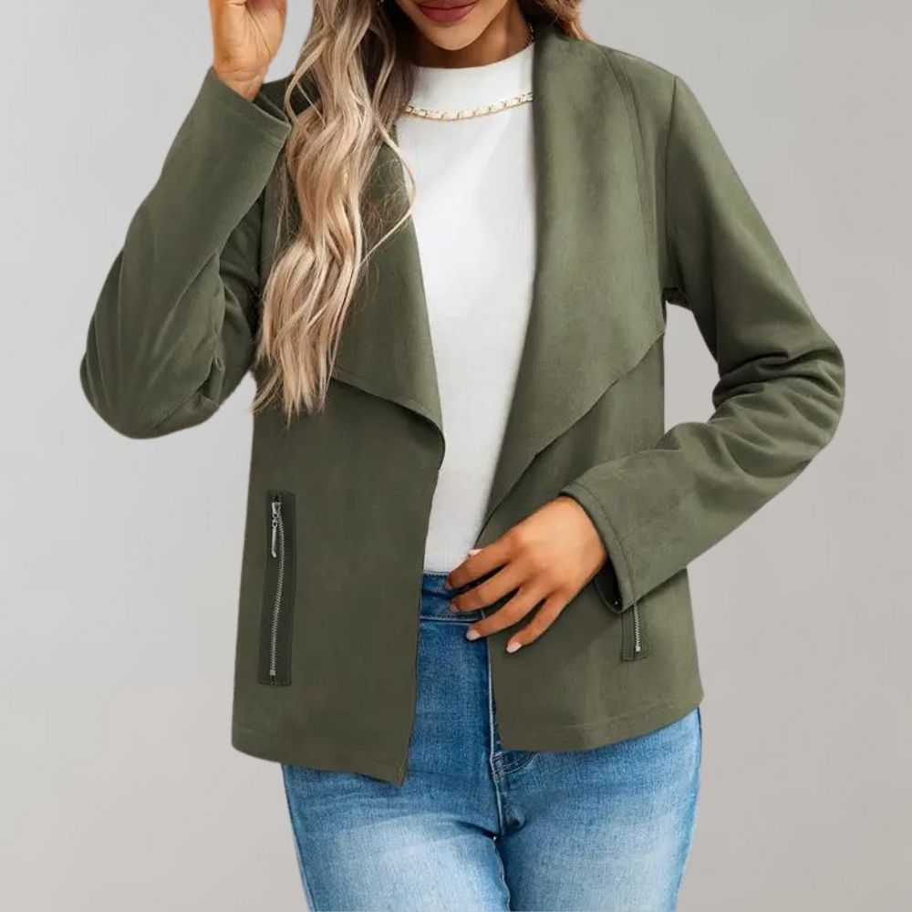 Berg-Feldt | Veste en daim souple Légère et élégante Design intemporel