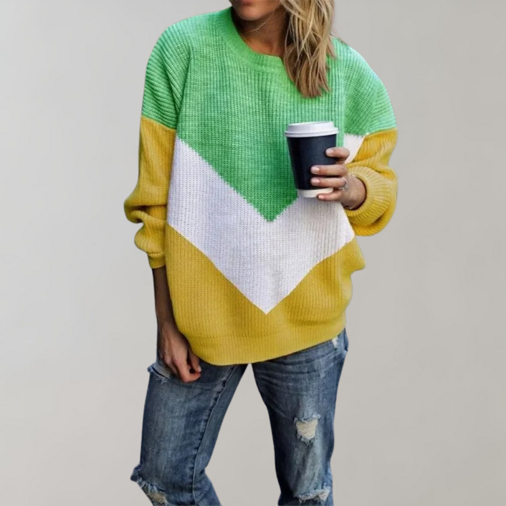 Haut femme Sarah : Pull oversize tendance
