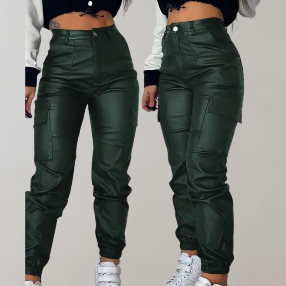 Berg-Feldt | Pantalon cargo taille haute et poches pour femme