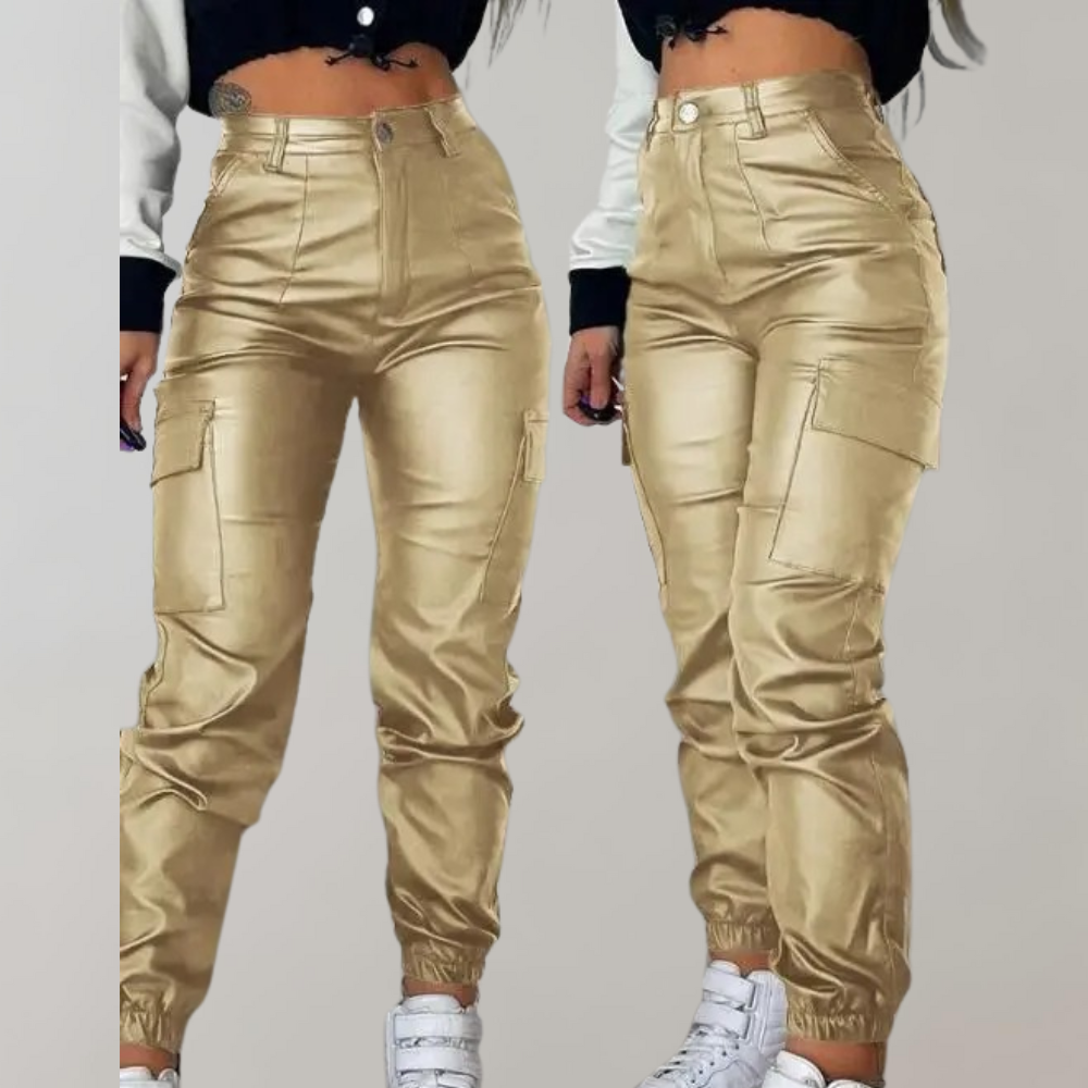 Berg-Feldt | Pantalon cargo taille haute et poches pour femme