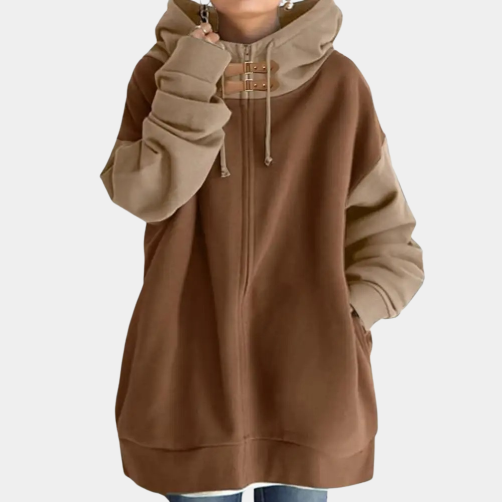 Berg-Feldt | Stylische Damenjacke mit Reißverschluss für die Herbstsaison