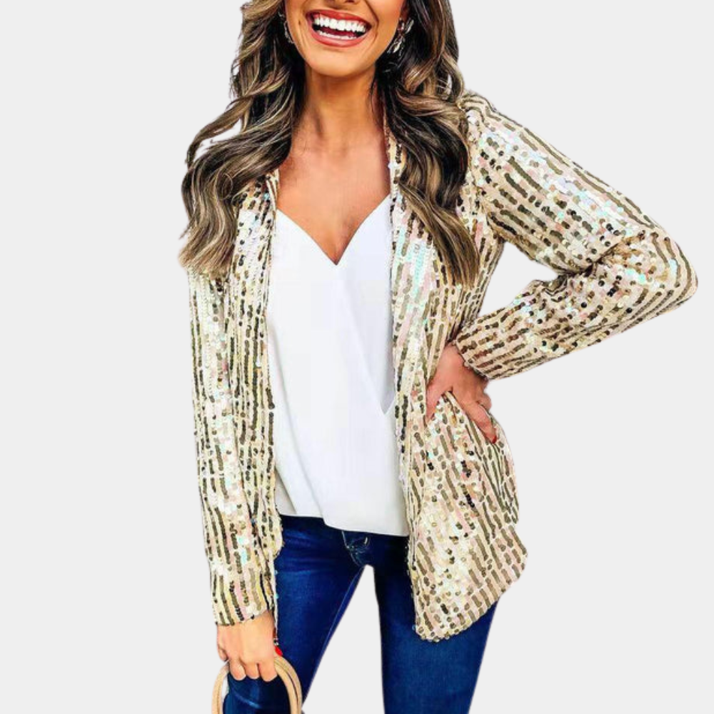 Berg-Feldt | Schicker Blazer mit Pailletten für Frauen