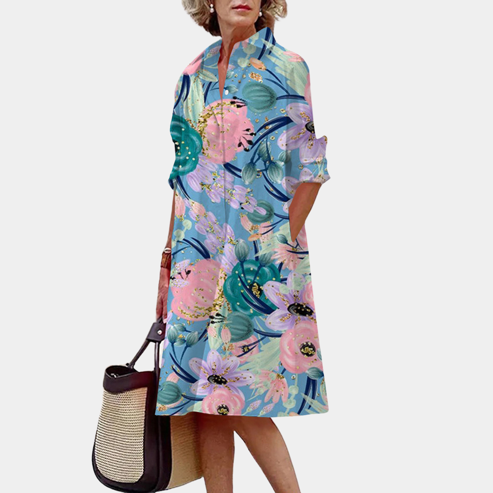Robe chemise chic Lisette
