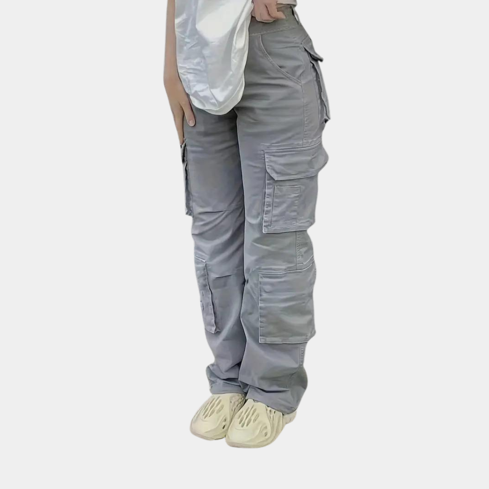 Pantalon cargo Cécilia pour femme avec grandes poches